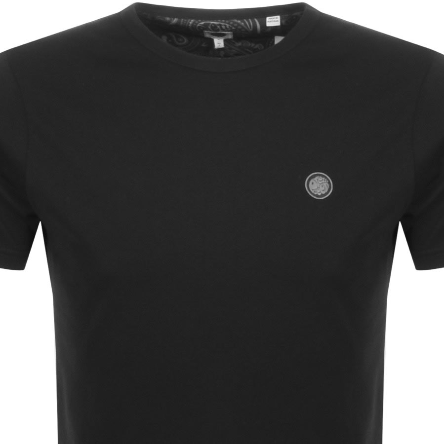 Alternative Image for ProductPretty Green Crew Neck T Shirt Black2